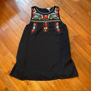 NWT Embroidered Mini Dress/Tunic